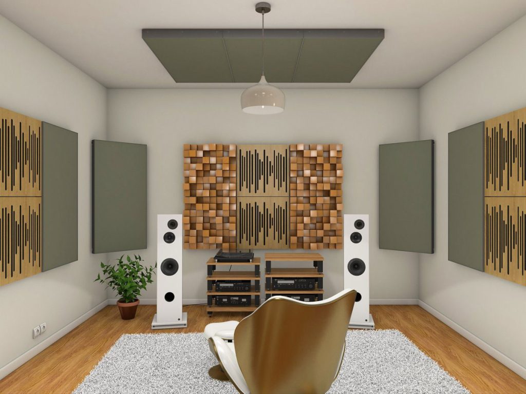 Noise barrier panel setup for commercial use