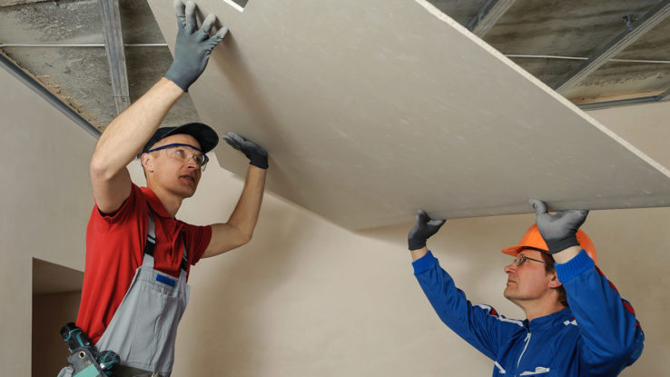 ToughRock ceiling acoustic system
